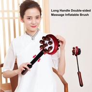 ไม้ค้อนนวด Back Head Knock Massager Stick Back Relax Multifunctional Cervical Vertebra Roller 32X8cm Home Massager