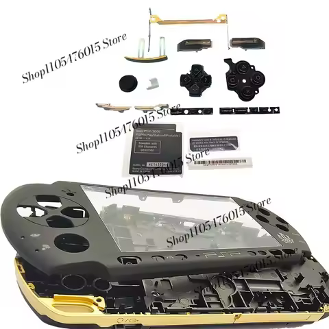 Monster Hunter Housing Shell for PSP3000 09G TA-095 High Version Replacement Case with Buttons Screw