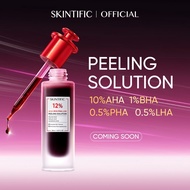 Skintific 12% AHA BHA PHA LHA Intensive Peeling Solution Serum 30ml – Multi-Acid Exfoliating Peel, S