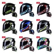【COD】 EVO - BSDDP Motorcycle helmet Male carbon fibre full helmet motorcycle warm full cover helmet