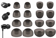 8 Pairs Compatible with Sennheiser CX Plus/Momentum 2 Ear Tips, XS/S/M/L 4 Size Replacement Soft Fle