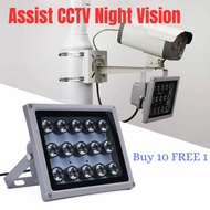 Assist CCTV Night Vision/IR Infrared/White Lamp Illuminator Light Lamp CCTV/Improve CCTV Camera Nigh