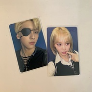 Official photocard kim chaewon choi soobin pair only