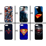 Superman Design Hard Phone Case for iPhone 5/5s/SE/6/6s/6 6s Plus/13 Mini Pro Max