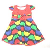 Baby Girl Dress Zara  Red L033 1yr-6yr)
