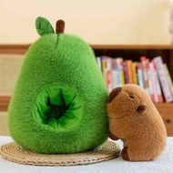 Creative Avocado Capybara Plush Toy