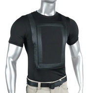 American Standard NIJ IIIA Bulletproof T-shirt, Safety Protection T-shirt, Bulletproof Vest, Lightwe