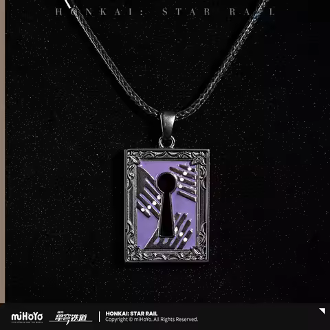 Official Herta Necklace MiHoYo Original Merch Honkai Star Rail Herta Theme Impression Serie Necklace