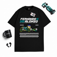 KRMK T-Shirt Unisex Distro Shirt F1 Image FERNANDO ALONSO ASTON MARTIN