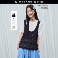 GIORDANO Women Apparel Moderate Thickness Apparel Slight Elasticity Apparel Regular Fit Apparel 1835