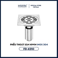 Thoát sàn Hiwin FD-4210 Inox 304 Chống gỉ Ngăn mùi Thoát nước nhanh tối ưu