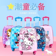 HAPPYMOON TOYSHOP Kids Travel Case Luggage 16-inch Size Cartoon Luggage