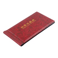 【Our Homes Store 】 Collection Album Wallet Currency Banknote 20 Notes Pages Portable Lightweight 【Hi