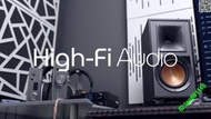 klipsch/杰士R-51PM有源書架音箱HiFi藍牙黑膠唱機電腦多媒體音響