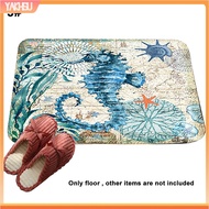 yakhsu|  Turtle/Octopus/Sea Horse Printed Doormat Non-slip Floor Rug Carpet Home Decor