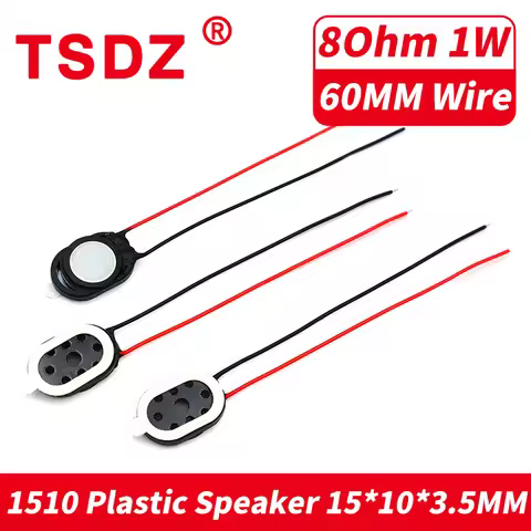 5Pcs/Lot 1510 Speaker Phone Tablet Micro Speaker 1W 8R 8Ohm 1 Watt 1015 10 * 15MM 3.5MM Thick 15*10*
