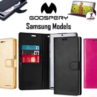 Mercury/Goospery Bluemoon Diary Flip Case/Cover Samsung Galaxy Note 10/Note 10 Plus/Note 9/Note 8/S10/S10 Plus/S9/S9Plus