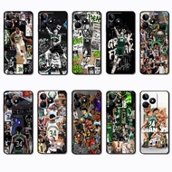 OPPO A3 A3X A60 A40 A5i A5X A5 Pro Giannis Antetokounmpo Soft black TPU color phone case