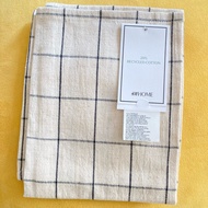 H&M Home Tea Towel >> navy plaid