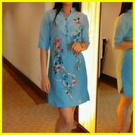 ۞ ◳ ▤ LADY BARONG DRESS HANDPAINTED