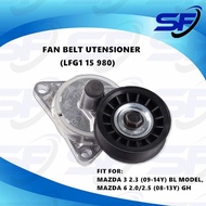 💯MAZDA 3 2.3 (09-14Y) BL MODEL,MAZDA 6 2.0/2.5 (08-13Y) GH FAN BELTu TENSIONER (ORIGINAL)(LFG1 15 98
