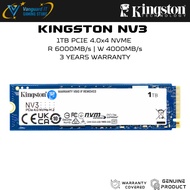 [ Kingston NV3 GEN 4.0 NVMe SSD ] - 1TB | 2TB up to 6,000 / 4,000 MB/s