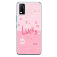 เคสสำหรับ Vivo Y3s 2021 Y11 2019ซิลิโคนนิ่มฝาครอบเคสโทรศัพ์ Tpu