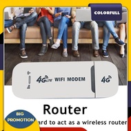 [Colorfull.sg] 4G LTE Wireless USB Dongle 150Mbps Modem Stick WiFi Adapter 4G Card Router