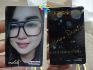 KARTU EMONEY E MONEY TOLL MANDIRI CUSTOM FOTO NOT FLAZZ BCA TAPCASH BRIZZI