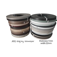 ABS Edging 1mm x 22mm x 100meter for Wood Panel-Diy Furniture Shelf,Storage Box