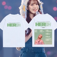 Tshirt IU tshirt T-Shirt IU Concert H.E.R World Tour 2024 - 2024 IU HEREH WORLD TOUR CONCERT T-shirt