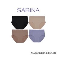 ( Set 4 ชิ้น ) Sabina กางเกงชั้นใน Seamless Fit รุ่น Panty Zone รหัส NUZ23008 คละสี