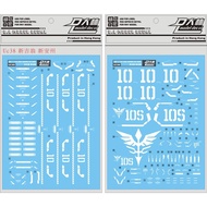 Dalin DL MODEL WATER DECAL UC38 HG NEO ZEONG