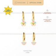 KAGUMI Kids - Kiddie Hoops | Children's Titanium Hoops Earrings