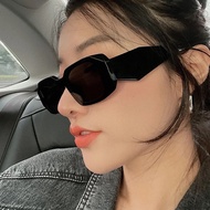 Irregular Square Sunglasses Ladies Big Face Little Red Book Influencer Sunglasses Unique Sunglasses