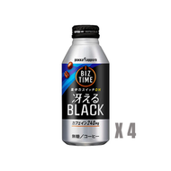 Pokka Sapporo - Pokka Sapporo 札幌 [日本咖啡] Biz Time無糖濃香黑咖啡 (390ml x 4)