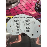 SAND PAPER MACHINE (ROUND) / KERTAS PAIR MESIN ( BULAT ) 5" INCH