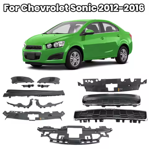 Front Bumper Radiator Support Cover For Chevrolet Sonic 2012-2016 42497764 42497765 95026205 Upper L