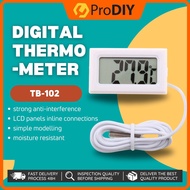 TB-102 Digital Thermometer Mini LCD Display Meter Fridge Freezer Thermograph for Refrigerator Fish T