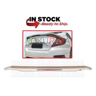 Honda Civic 10th Gen FC G10 (2016) Original ABS Plastic RS Rear Back Bonnet Bonet Trunk Boot Lip Wing Spoiler Light Lamp