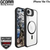 GCOMM iPhone 16e 17e 3m Military Standard Magnetic Shock-Resistant Case Sturdy Armour MagSafe