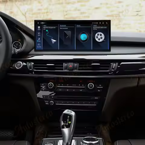 15.8 Inch Qualcomm Android 13 Carplay For BMW X5 F15 X6 F16 X5M Car Multimedia Player GPS Navigation