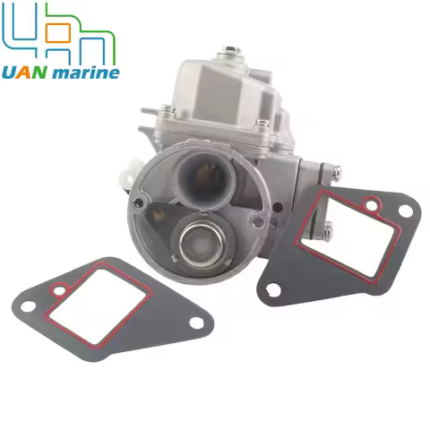6E3-14301 6E0-14198 Fits for Yamaha 2 Stroke 4 5 HP Outboard Engine Carburetor Assy with Gasket 6E0-
