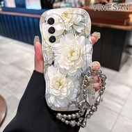 YIWESAN Casing Hp Untuk Samsung Galaxy S22 Plus S22 Ultra S21 Plus S21 Ultra S21 FE S20 Plus S20 Ult