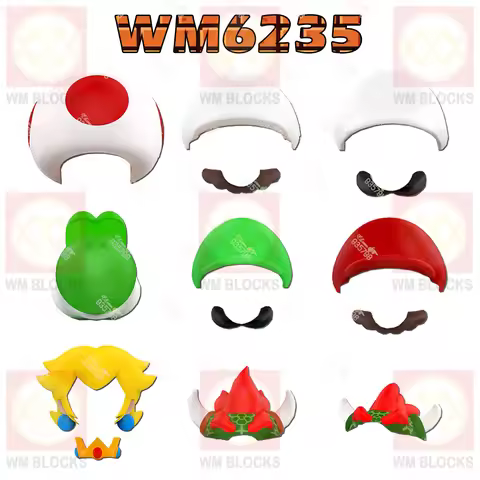 WM6235 WM3132 WM3133 WM3134 WM3135 WM3136 WM3137 Games Action Figures Building Blocks Model Assembly