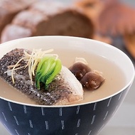冷凍【照料理】媽煮湯-鮮菇蒜苗鱸魚湯 (薑絲鱸魚湯、滋補、術後
