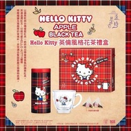 台灣正版授權Hello Kitty紅茶禮盒10入(附送玻璃茶杯)