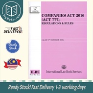 [MyBuku.com] Companies Act 2016 (Act 777) (As At 5th October 2025) - 9789678931021 - ILBS