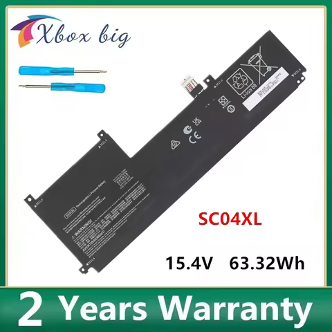 NEW Battery SC04XL For HP ENVY 14-EB M08254-1C1 M07392-005 HSTNN-IB9R 15.4V 63.32Wh Notebook