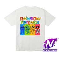Cool unisex children's t-shirts rainbow friends game t-shirts a9